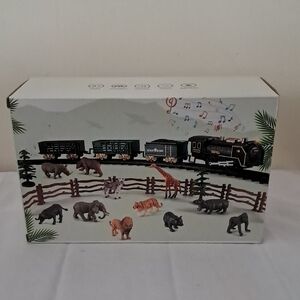 Kids Train Set with Animals